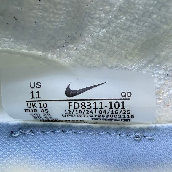 Nike Air Zoom Alphafly Next% 3 Men\'s 8 White Gridiron Pure Platinum FD8311-101